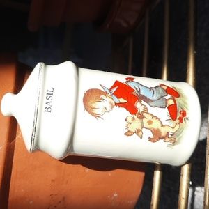Vintage JSNY Hummel "like" Basil Spice Jar